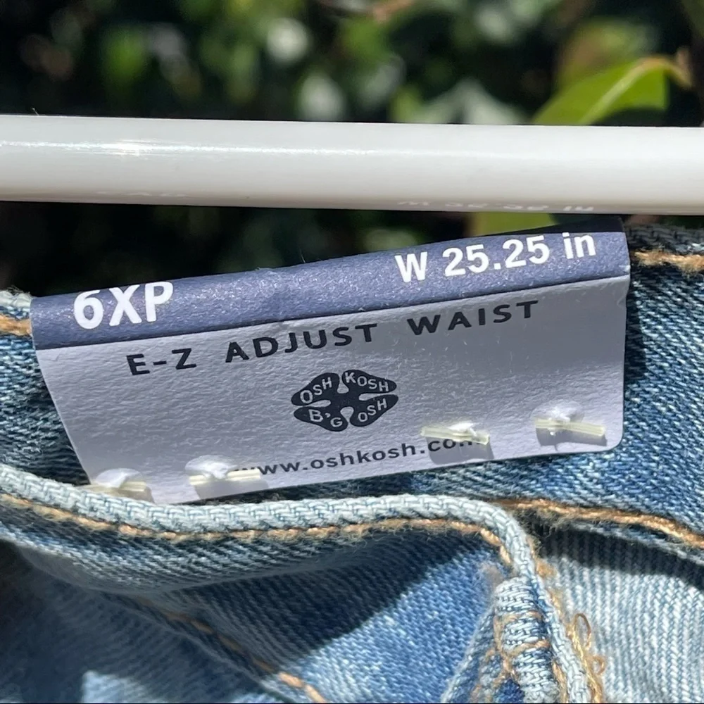 NWT OshKosh B’gosh Light Wash Bootcut Girls Denim Jeans